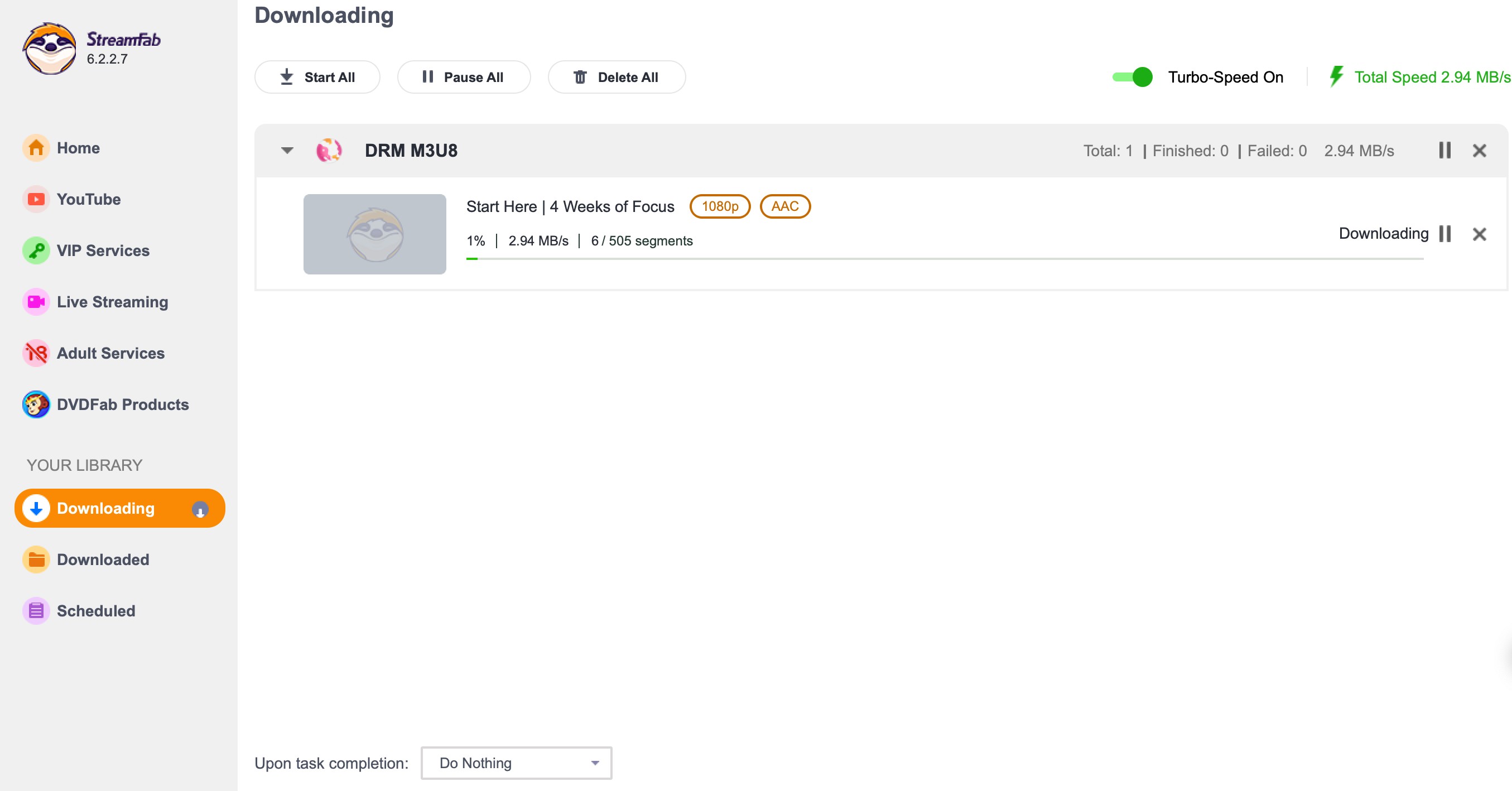 how to download video from m3u8 on pc in 2025: step 4 of streamfab